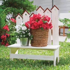 Birdhouse Planter Bench