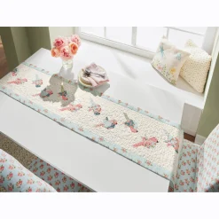 Birdie Quilted Table Runner