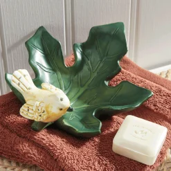 Bird Leaf Soap Dish