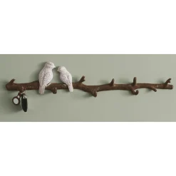 Birds on Branch Wall Hooks