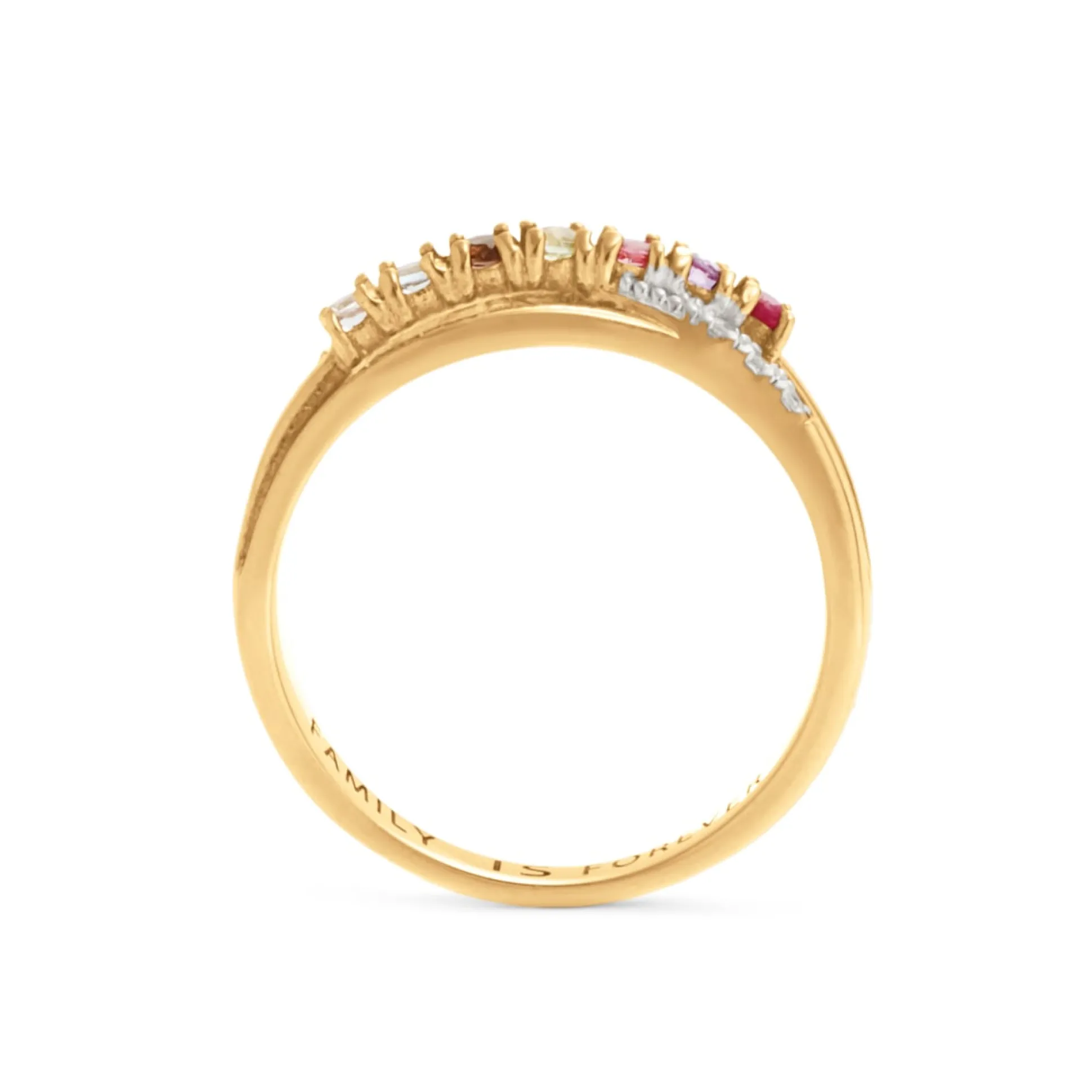 Birthstone/Family Crossover Ring