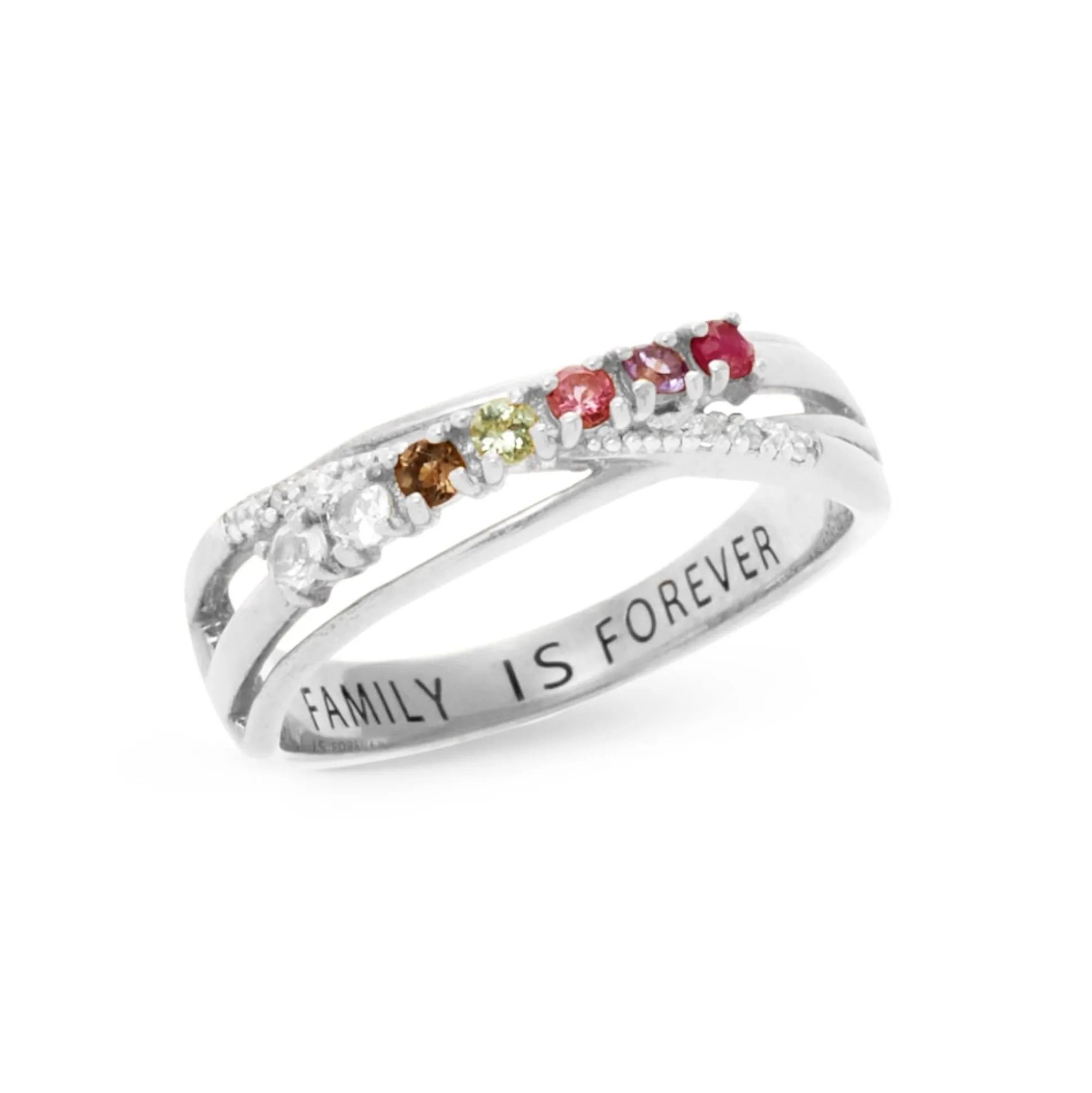 Birthstone/Family Crossover Ring