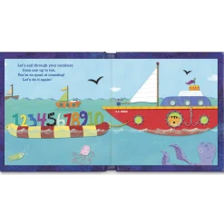 1-2-3 Blast Off With Me Personalized Board Book