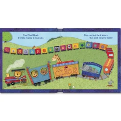 1-2-3 Blast Off With Me Personalized Board Book