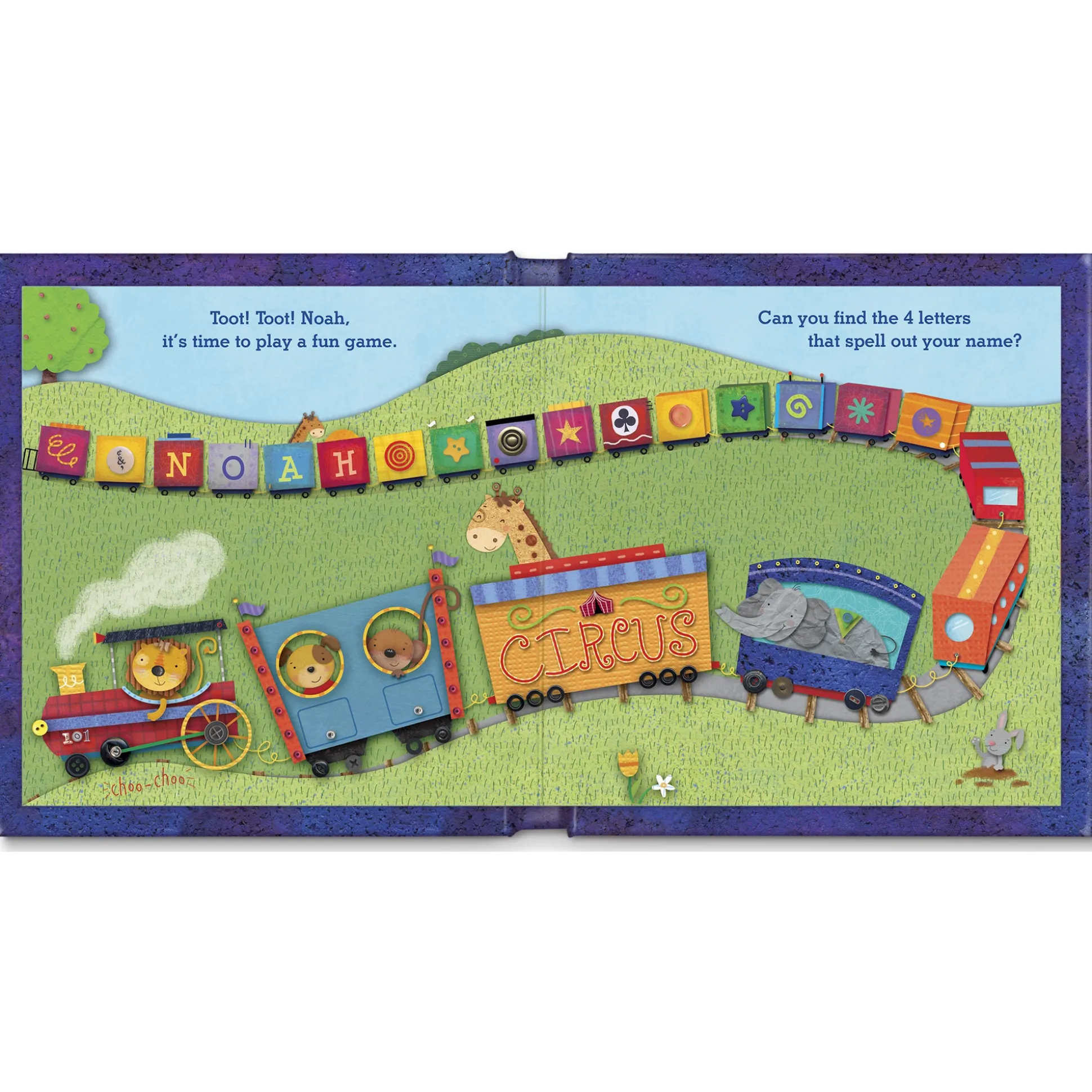 1-2-3 Blast Off With Me Personalized Board Book