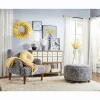 Blue Floral and Dot Base Table Lamp