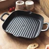 Bobby Flay by GreenPan 11" Cast Iron Square Grill Pan