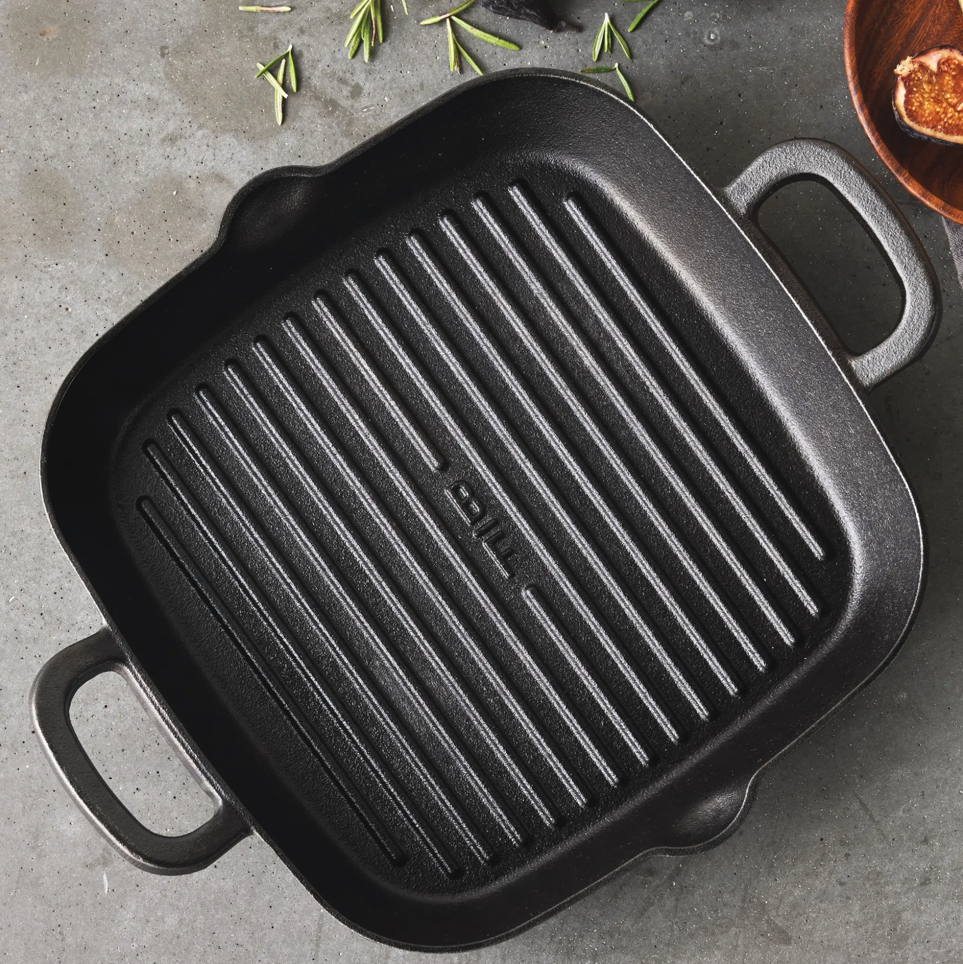Bobby Flay by GreenPan 11" Cast Iron Square Grill Pan