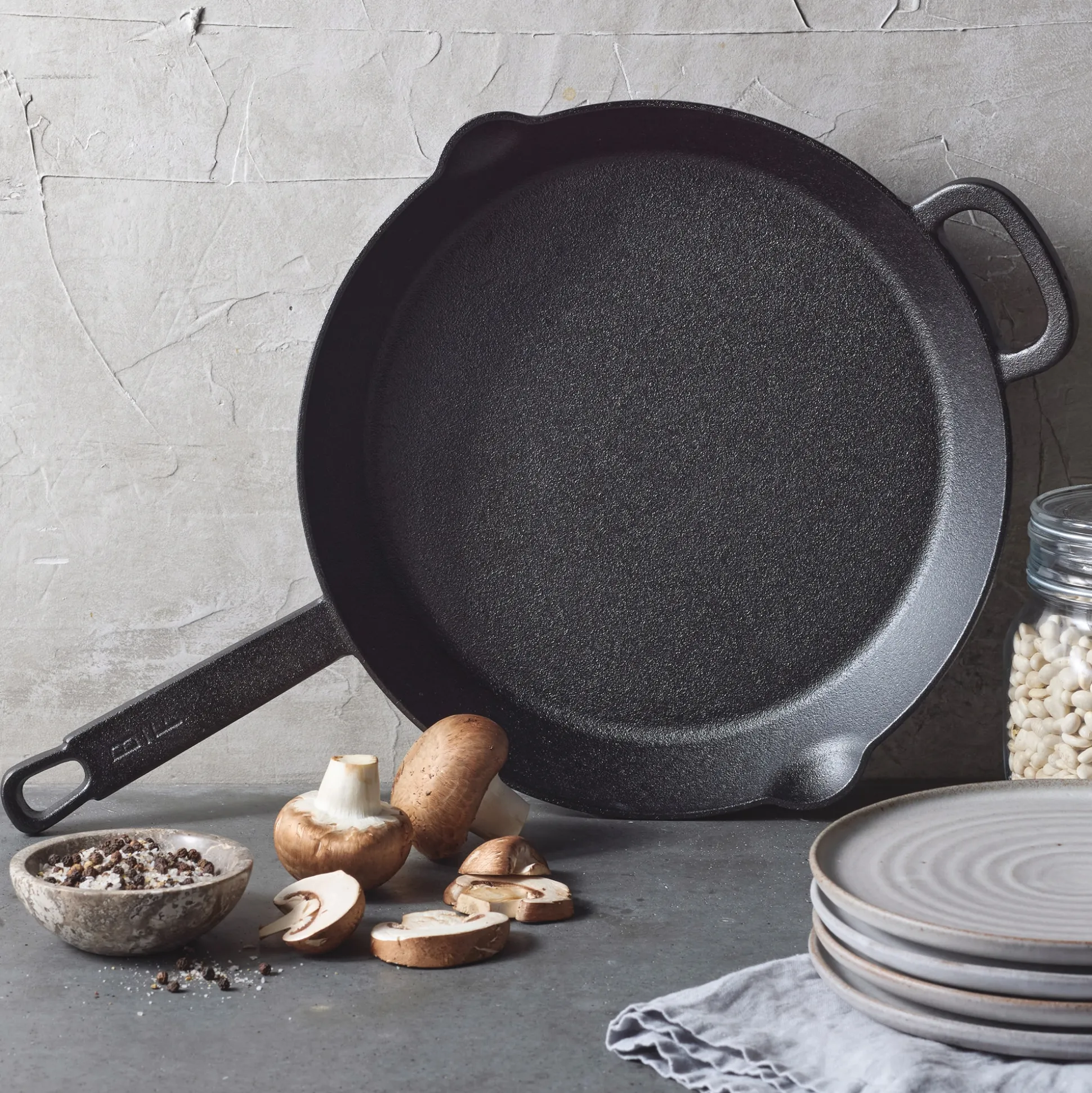 Bobby Flay by GreenPan 12" Cast Iron Fry Pan