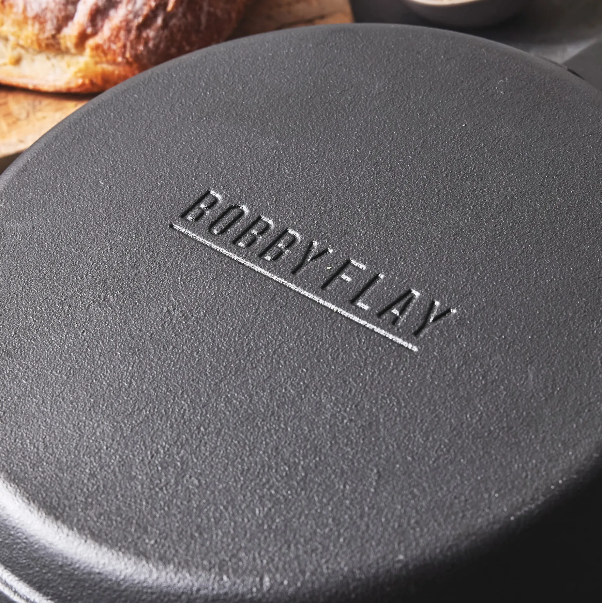 Bobby Flay by GreenPan 12" Cast Iron Fry Pan