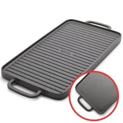 Bobby Flay by GreenPan Reversible Cast Iron Grill/Griddle Pan