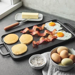 Bobby Flay by GreenPan Reversible Cast Iron Grill/Griddle Pan