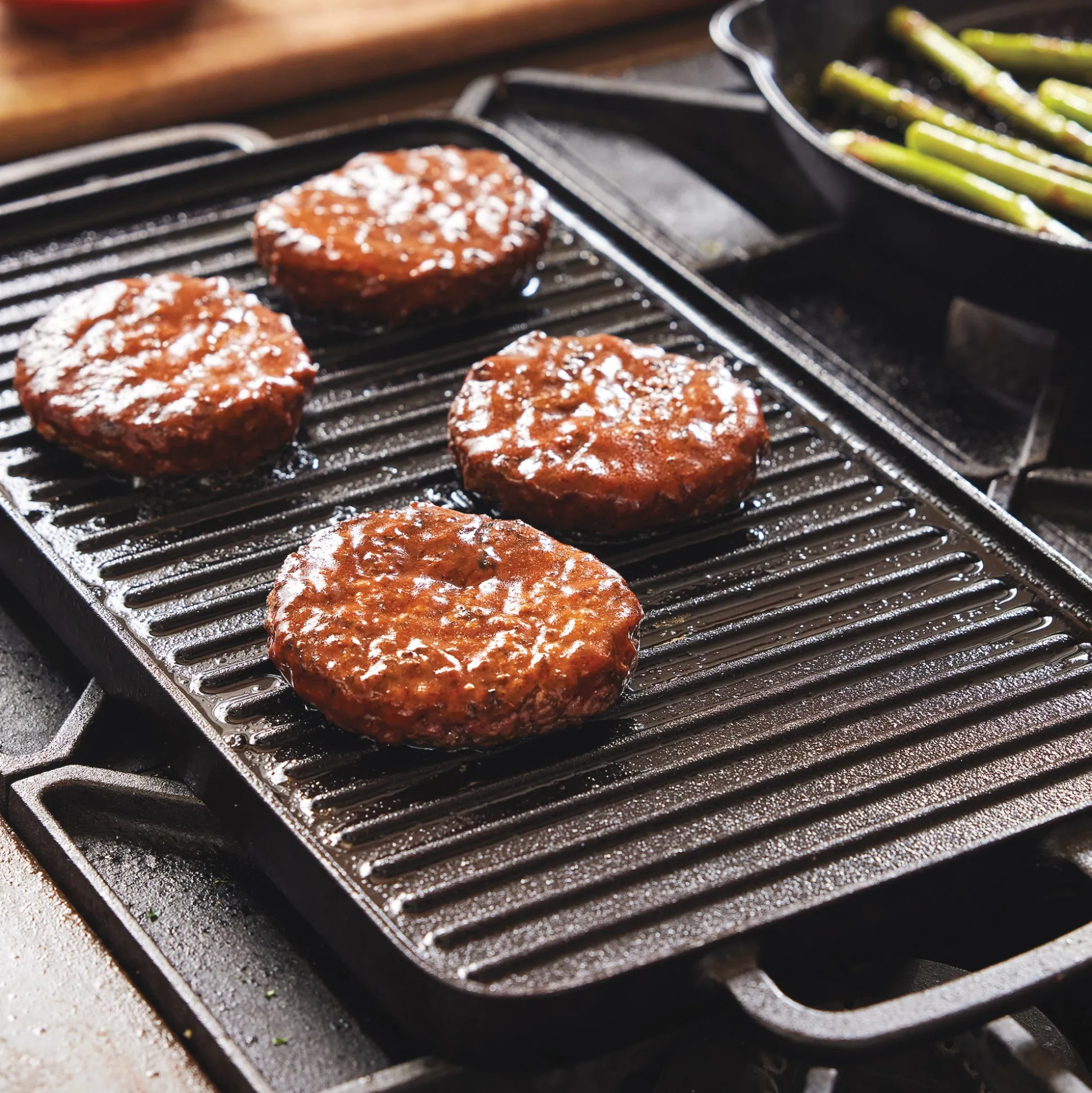 Bobby Flay by GreenPan Reversible Cast Iron Grill/Griddle Pan