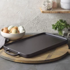 Bobby Flay by GreenPan Reversible Cast Iron Grill/Griddle Pan