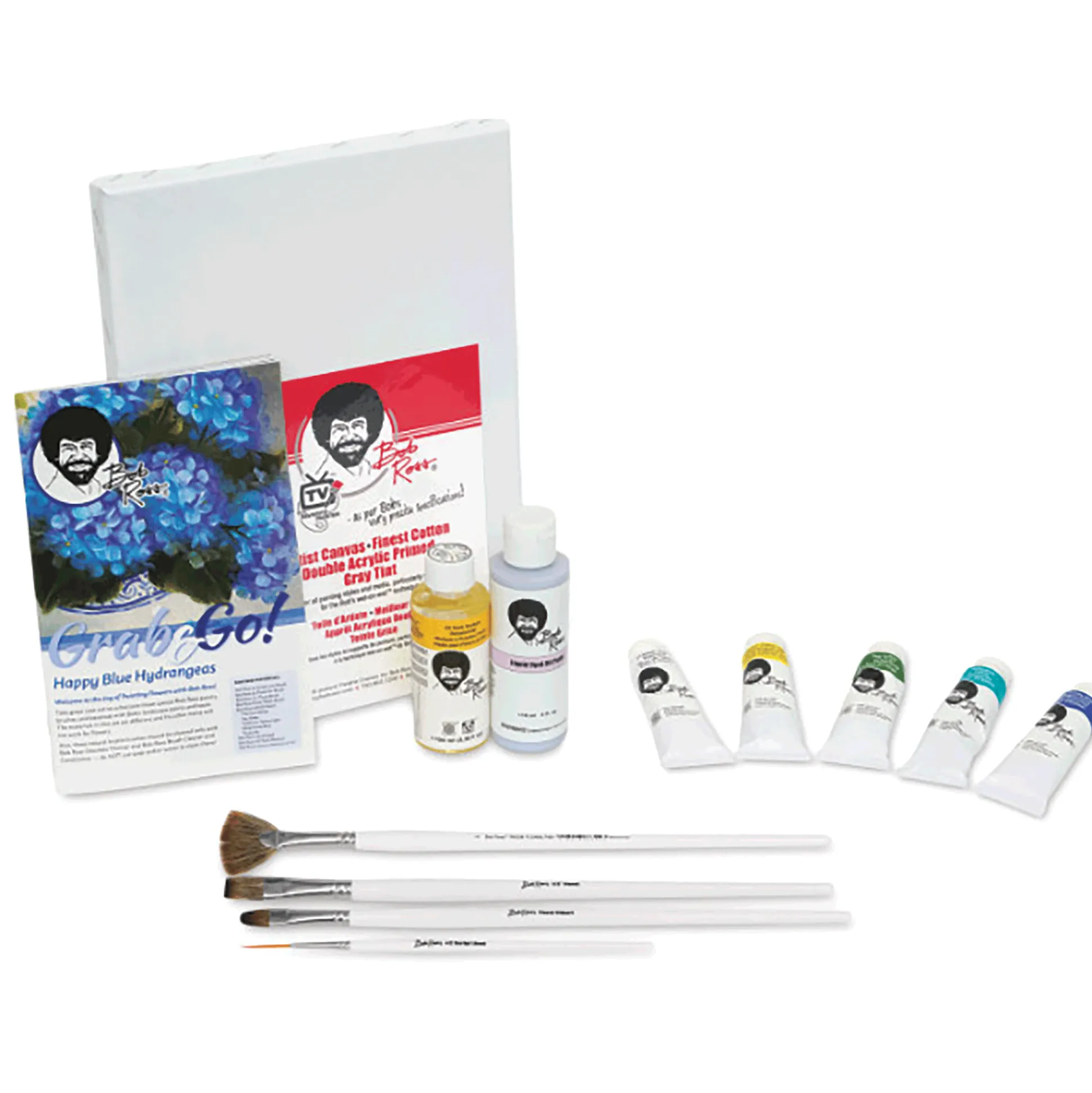 Bob Ross Grab & Go Floral Painting Kit