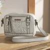 B.O.C. Shadow Lawn Camera Bag with Decorative Buckle Accents by Born
