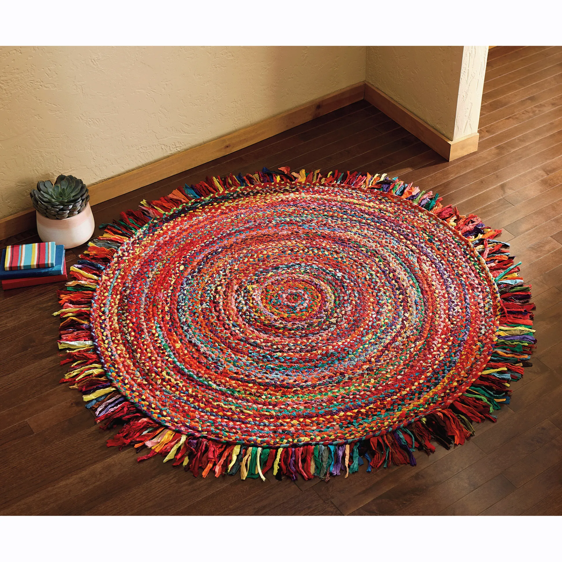 Boho Braided Rug