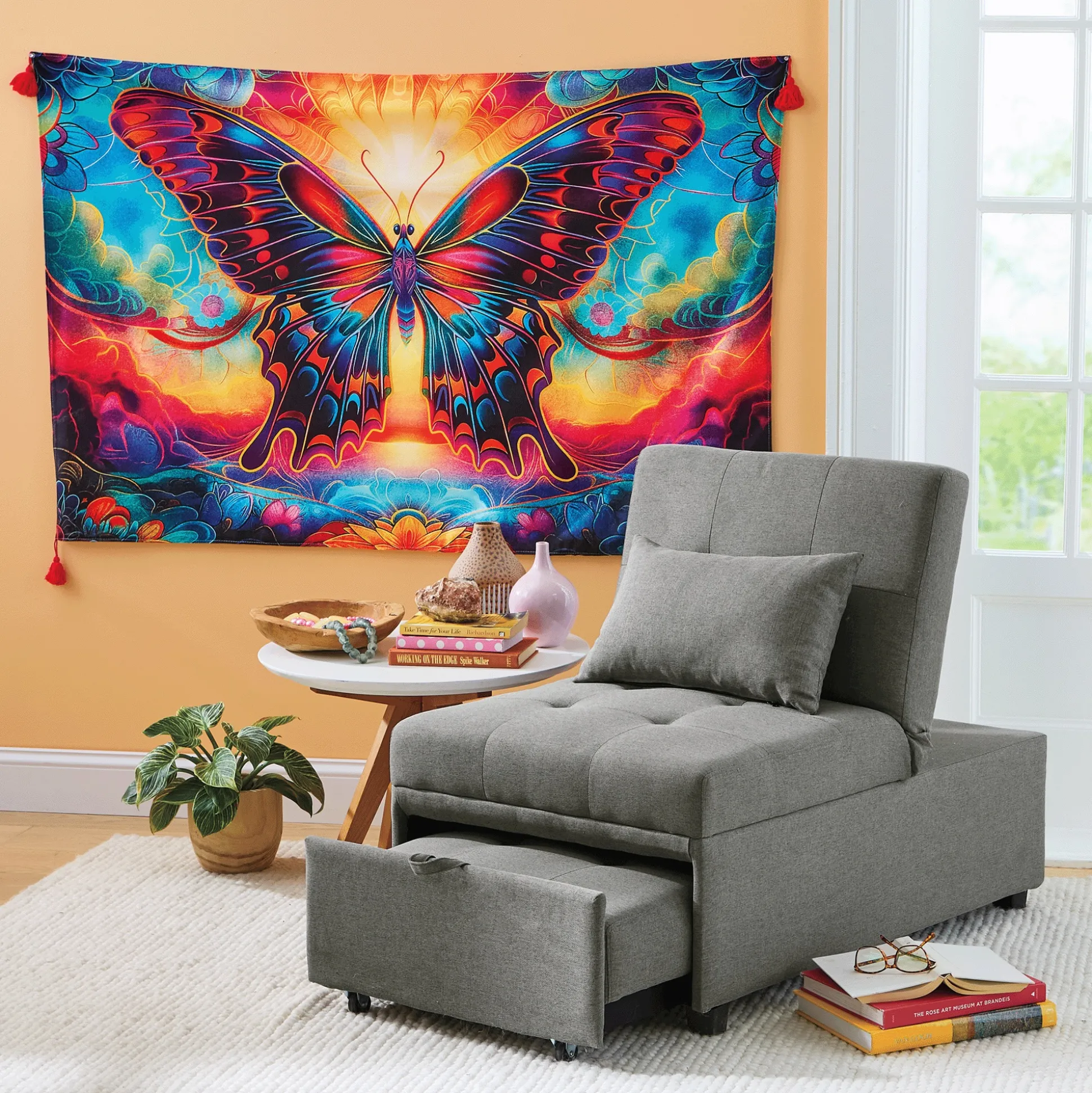 Boho Butterfly Wall Tapestry