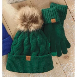 Britt's Knits Mainstay Hat and Tech Glove Set