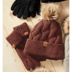 Britt's Knits Mainstay Hat and Tech Glove Set