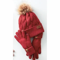 Britt's Knits Mainstay Hat and Tech Glove Set
