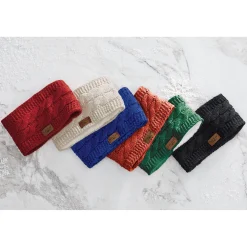 Britt's Knit Women's Headband with Faux-Fur Lining