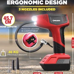 Bullseye Pro Rechargeable Tire Inflator
