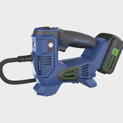 Bundle and Save Pack: Powr-Kraft 20V Tire Inflator with 4.0Ah Lithium-Ion Battery & Charger by Montgomery Ward