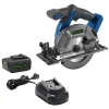 Bundle and Save Pack: Powr-Kraft 20V Circular Saw with 4.0Ah Lithium-Ion Battery & Charger by Montgomery Ward