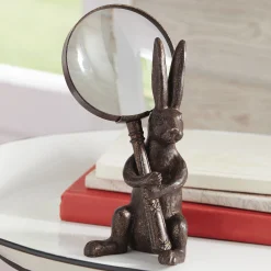 Bunny with Magnifying Glass