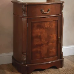 Burl Cabinet