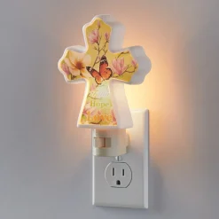 Butterfly Cross Night-Light