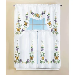 Butterfly Curtain Set