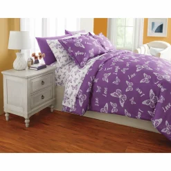 Butterfly Sentiments Down-Alternative Comforter