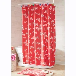 Butterfly Sentiments Shower Curtain
