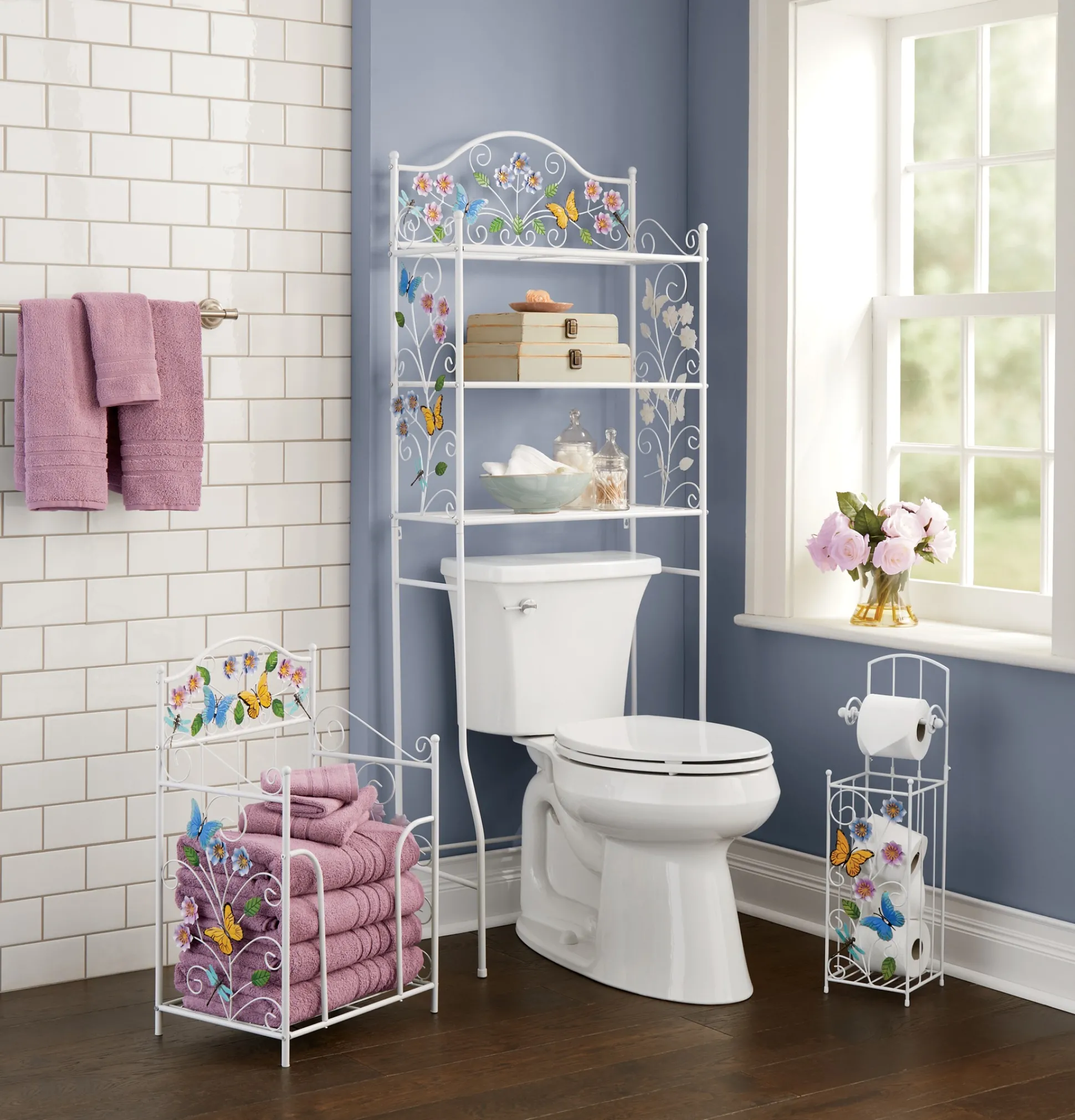 Butterfly Towel Stacker