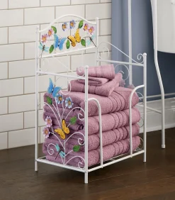 Butterfly Towel Stacker