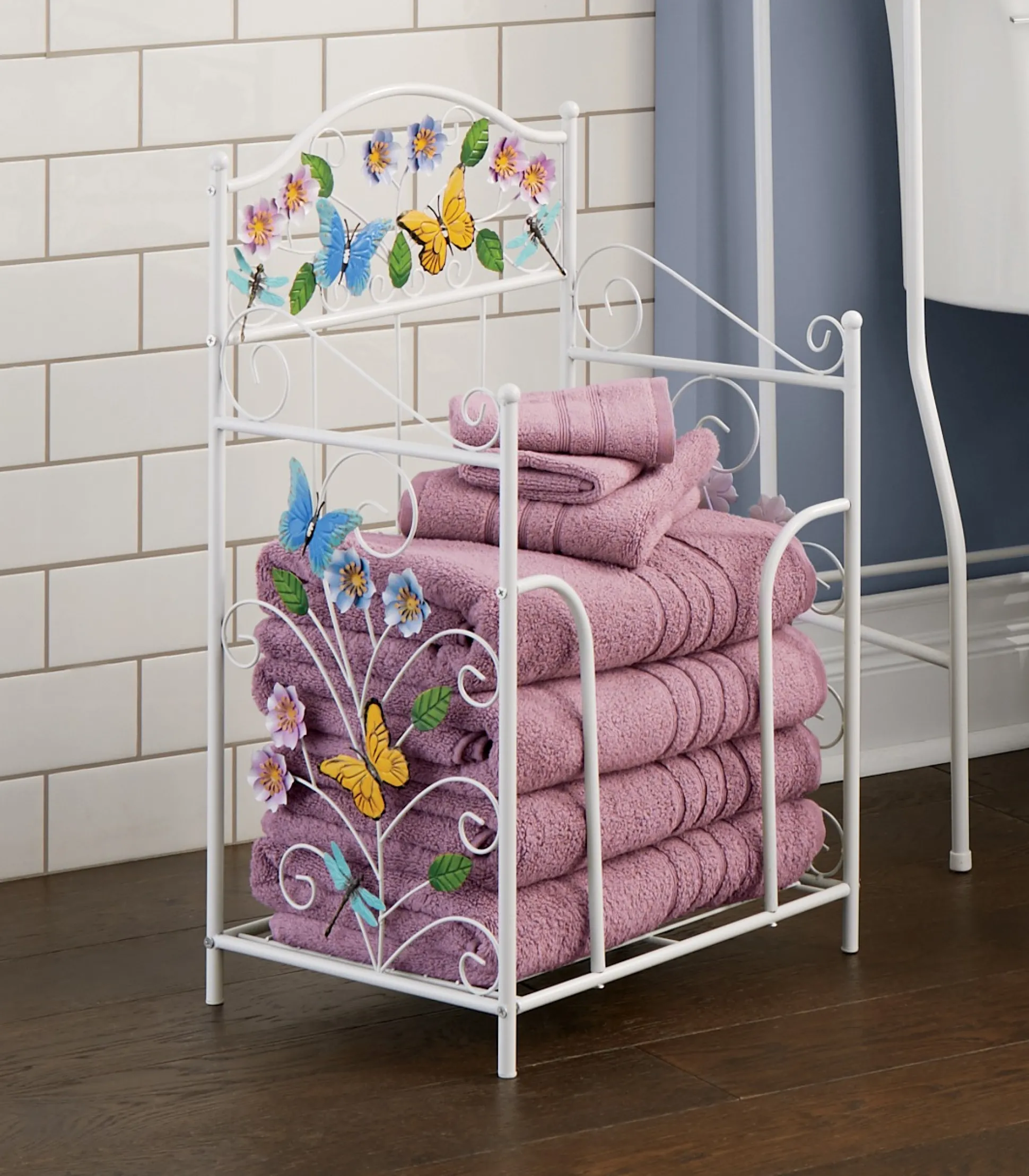 Butterfly Towel Stacker