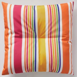 Button-Tufted Outdoor Pillow