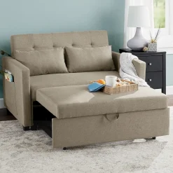 Cali Convertible Sleeper Loveseat