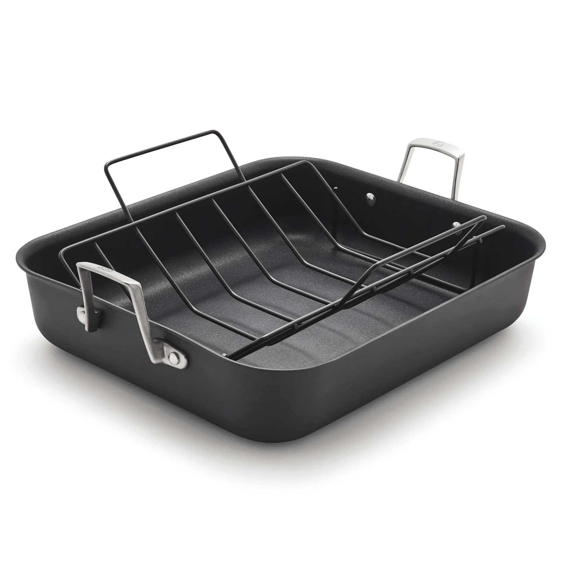Calphalon Hard-Anodized 16" Roasting Pan with Rack
