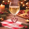 Candy Cane Glass Drinkware