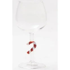 Candy Cane Glass Drinkware