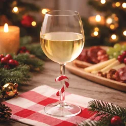 Candy Cane Glass Drinkware