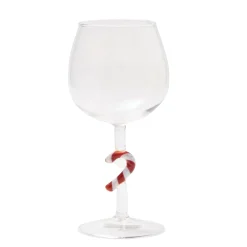 Candy Cane Glass Drinkware