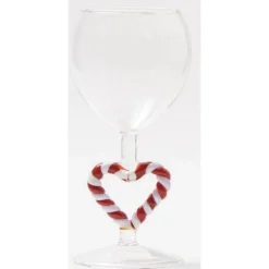 Candy Cane Glass Drinkware