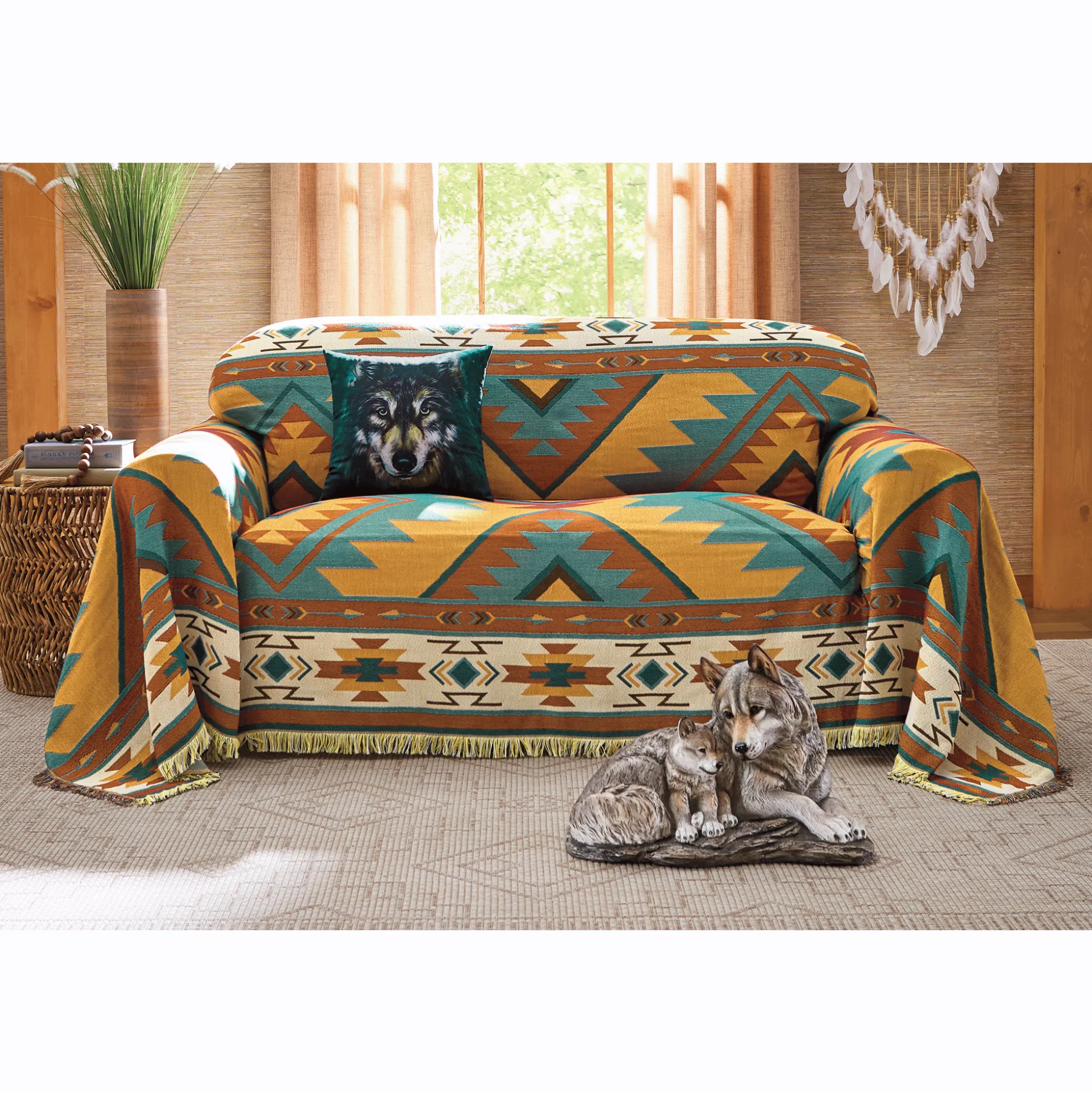 Canyon Tapestry Furniture Throw