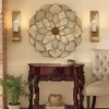 Capiz Wall Sconce Pair