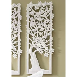 Carved Tree Wall Panel