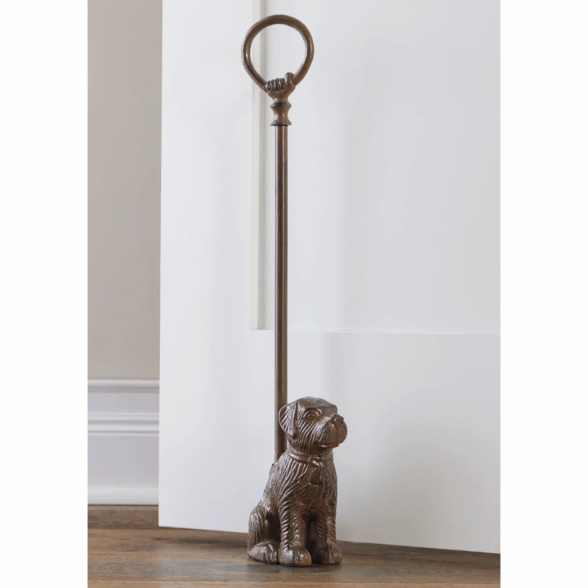 Cast Iron Pet Door Stop